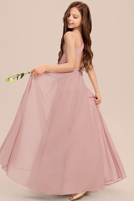 Robe Demoiselle D'Honneur Aquarelle Verte - gallery 2