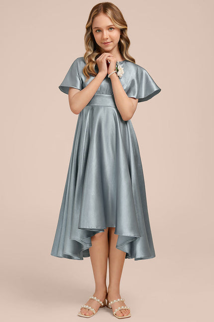 Robe Demoiselle D'Honneur Satin Nuit - gallery 5