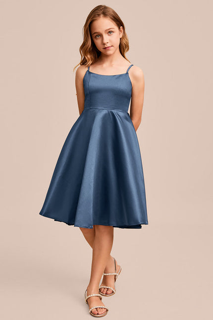 Robe Demoiselle D'Honneur Satin Charmeuse Ajustée - gallery 4