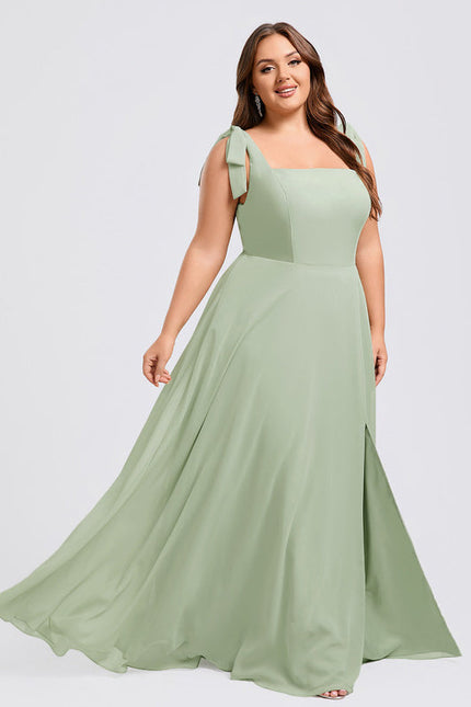 Robe Longue Pastel Demoiselle D'Honneur - gallery 6