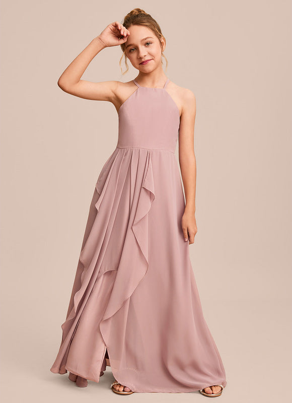 Robe Demoiselle D'Honneur Aquarelle Verte - gallery 4