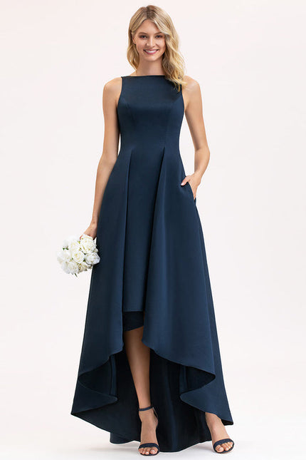 Robe Demoiselle D'Honneur Satinée Aérienne