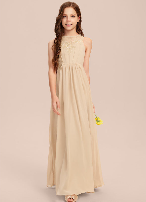 Robe Demoiselle D'Honneur Élégante Enfantine - gallery 7