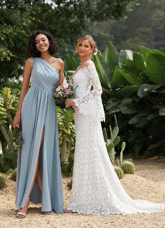 Robe Demoiselle D'Honneur Céleste Évasion - gallery 8