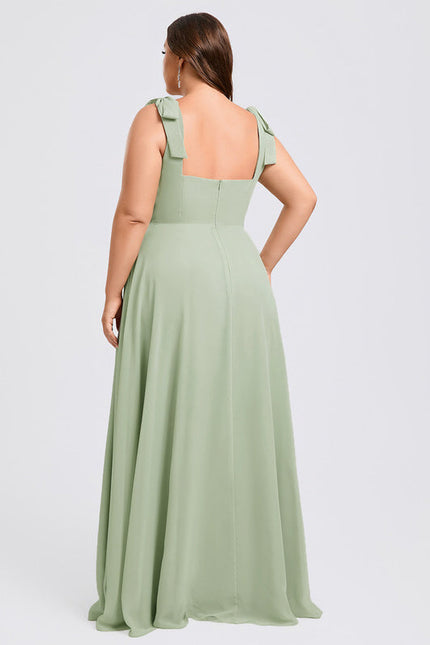 Robe Longue Pastel Demoiselle D'Honneur - gallery 9