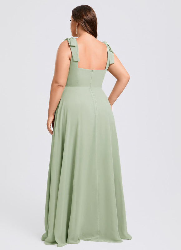 Robe Longue Pastel Demoiselle D'Honneur - gallery 9