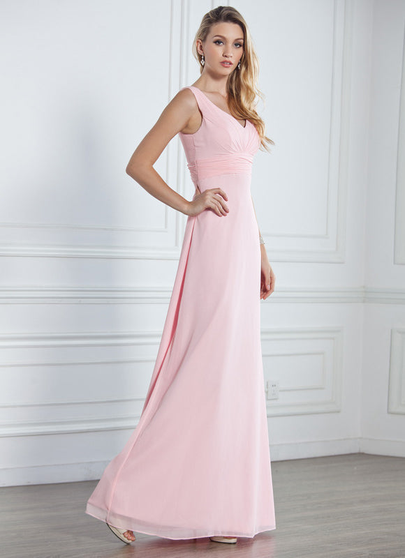 Robe Demoiselle D'Honneur Rose Douceur - gallery 1