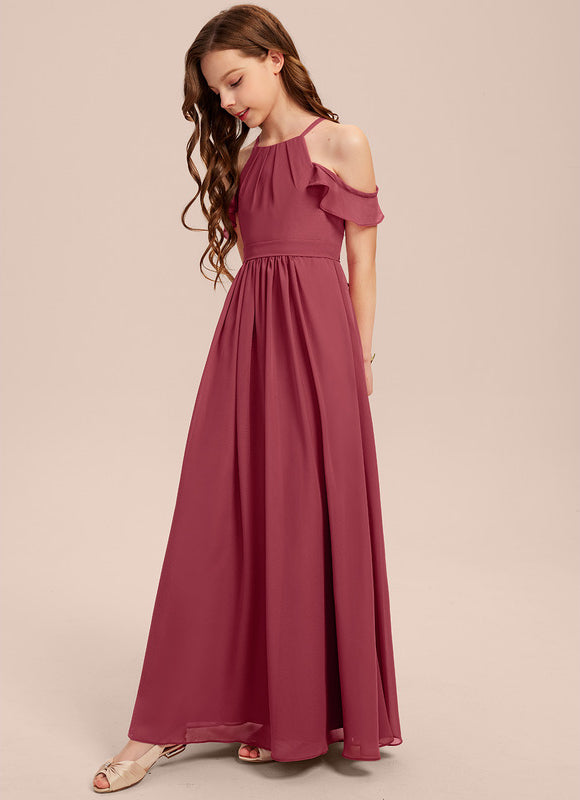 Robe Demoiselle D'Honneur Aquarelle Verte - gallery 5