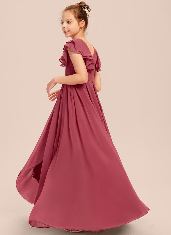 Robe Demoiselle D'Honneur Mousseline Douce - gallery 1