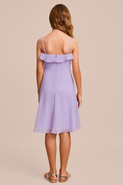 Robe Demoiselle D'Honneur Éclat Vert Éthéré - gallery 7