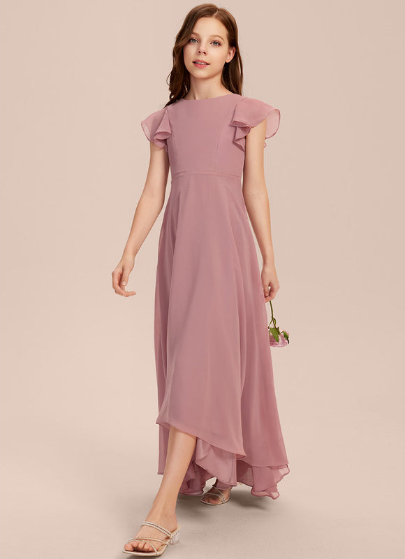 Robe Demoiselle D'Honneur Nuit Marine Fluide - gallery 2