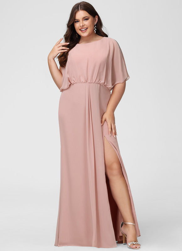 Robe Demoiselle D'Honneur Fluidité Rosée - gallery 6