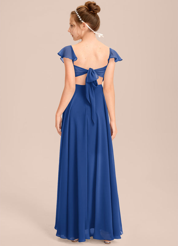 Robe Demoiselle D'Honneur Verte Éthérée - gallery 1