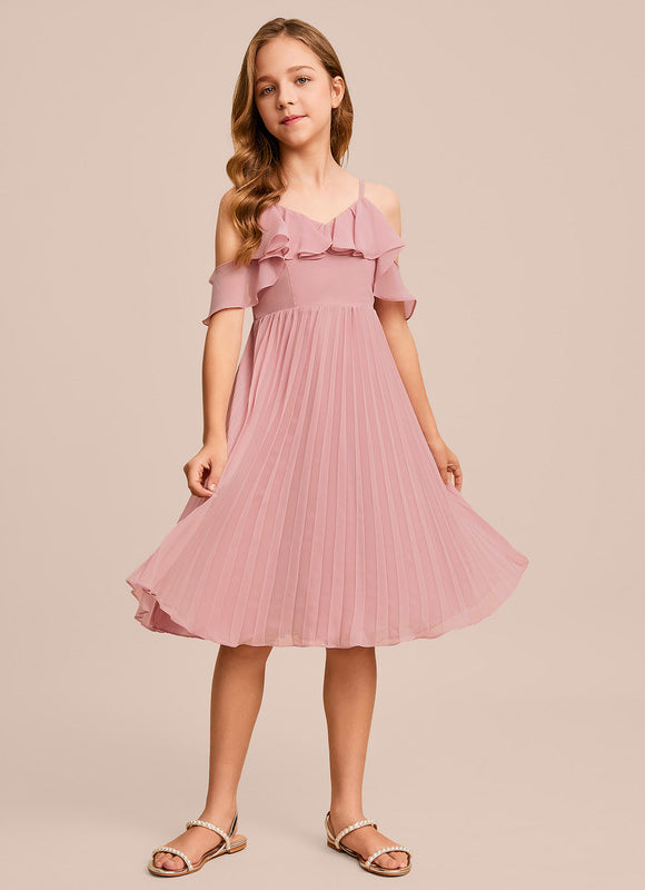 Robe Demoiselle D'Honneur Bleu Vert - gallery 3