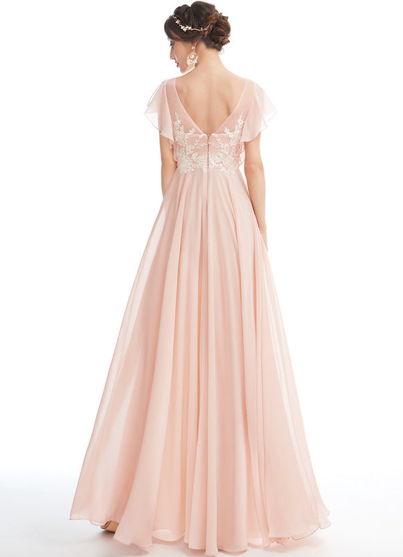 Robe Demoiselle D'Honneur Élégance Éthérée - gallery 2