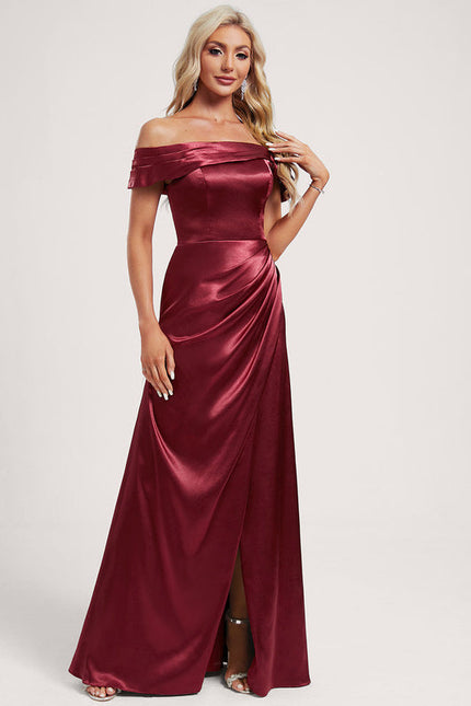 Robe Demoiselle D'Honneur Satin Cuivré - gallery 1