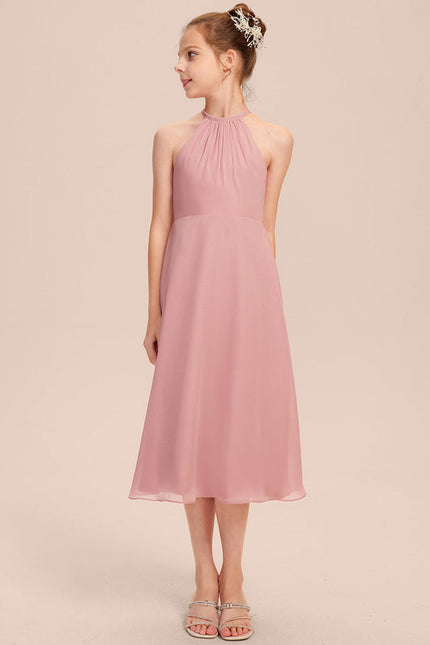 Robe Demoiselle D'Honneur Flou Menthe - gallery 1