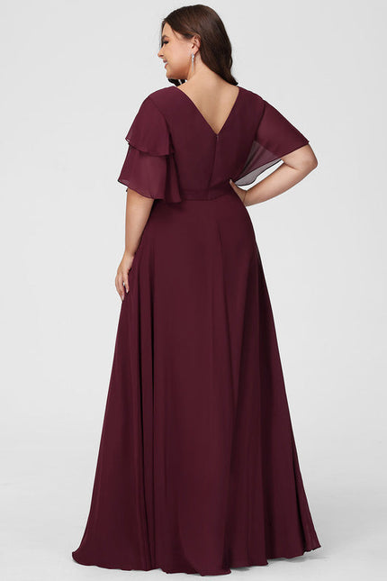 Robe Demoiselle D'Honneur Émeraude Fluide - gallery 9