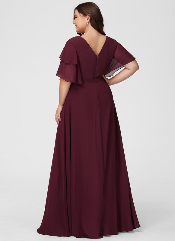 Robe Demoiselle D'Honneur Émeraude Fluide - gallery 9