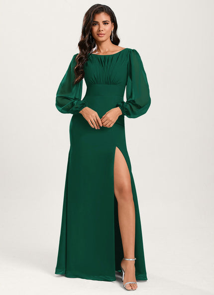 Robe Demoiselle D'Honneur Émeraude Élyséenne