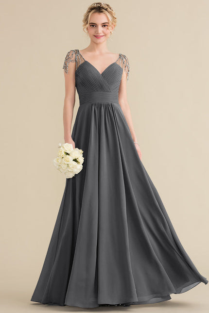 Robe Demoiselle D'Honneur Élégance Graphique