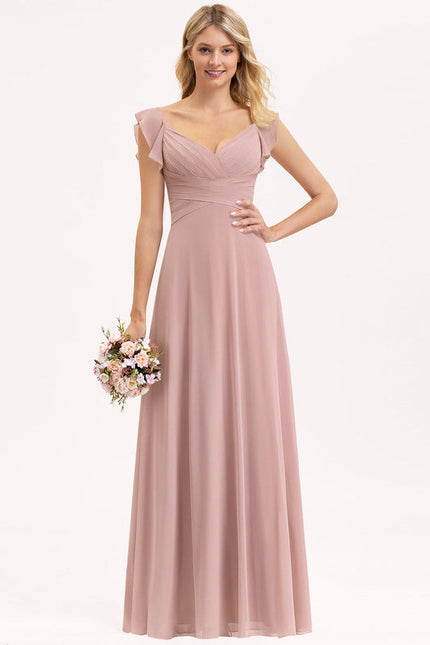 Robe Demoiselle D'Honneur Rose Douceur - gallery 6