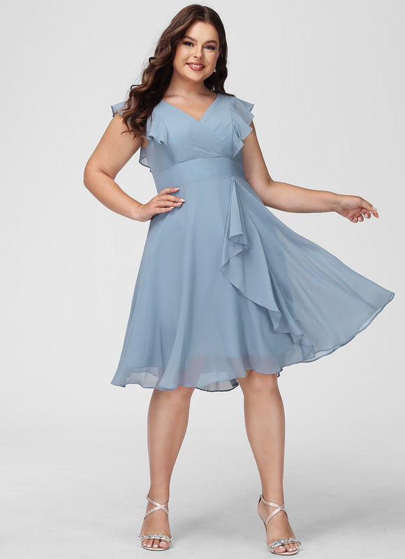 Robe Demoiselle D'Honneur Chiffon Éclat - gallery 5