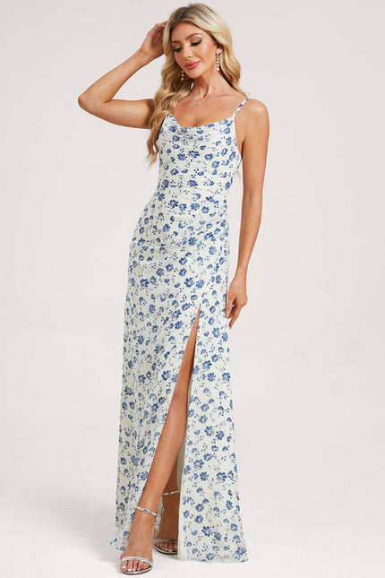 Robe Longue Fluide Demoiselle D'Honneur - gallery 2