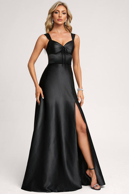 Robe Longue Demoiselle D'Honneur Rose Poudré