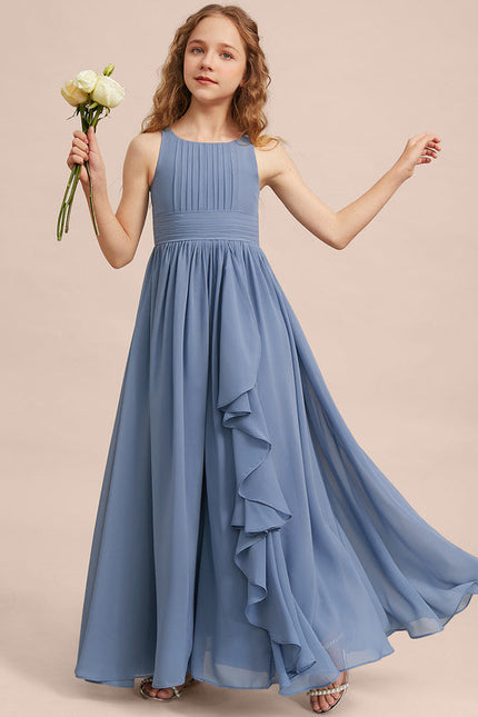 Robe Demoiselle D'Honneur Bleu Douceur