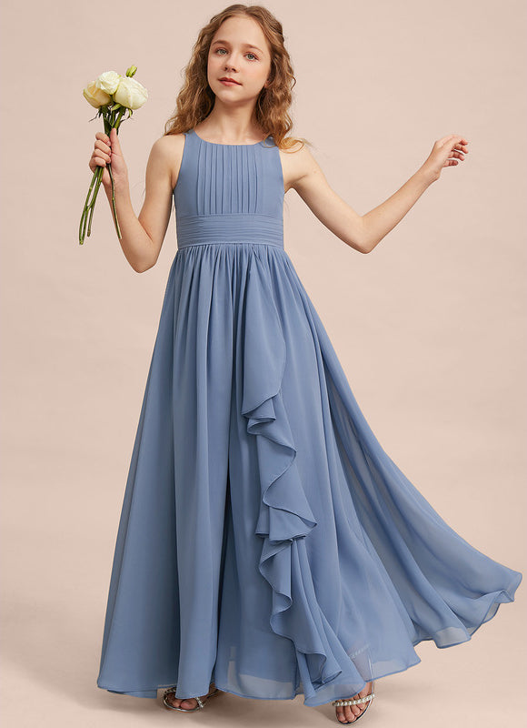 Robe Demoiselle D'Honneur Bleu Douceur