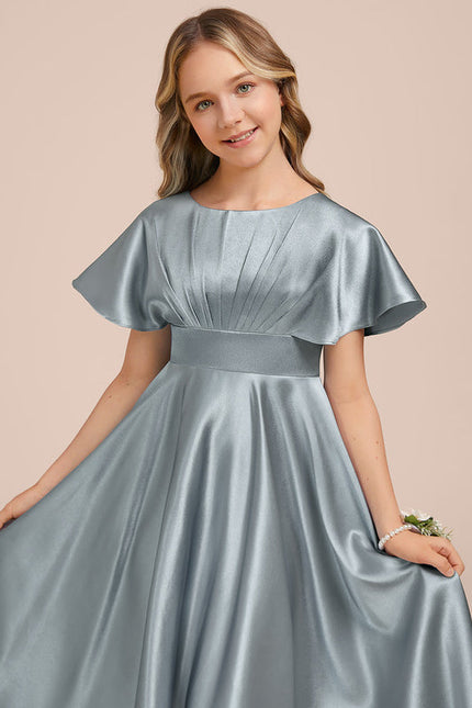 Robe Demoiselle D'Honneur Satin Nuit - gallery 4