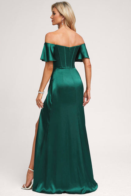 Robe Demoiselle D'Honneur Satin Cuivré - gallery 2