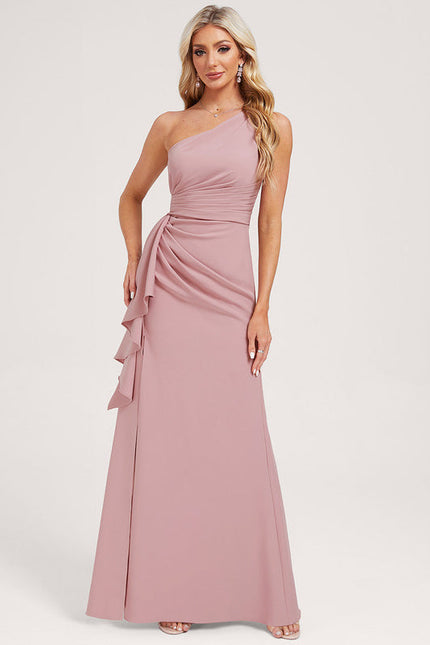 Robe Demoiselle D'Honneur Élégance Ondoyante - gallery 2