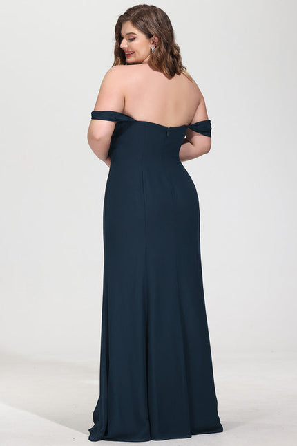 Robe Demoiselle D'Honneur Nuit Profonde Chic - gallery 8