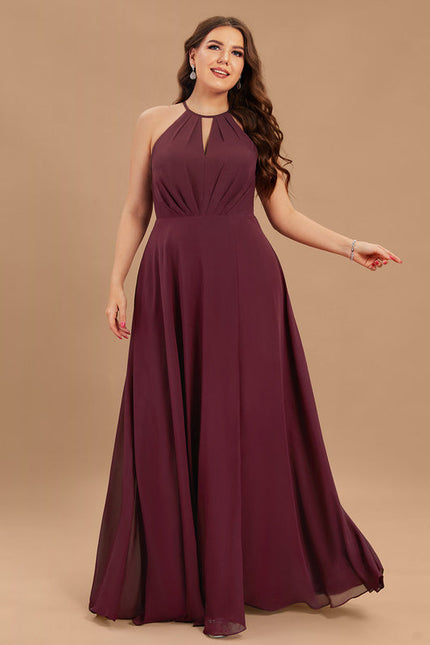 Robe Demoiselle D'Honneur Florale Légère - gallery 8