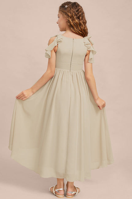 Robe Demoiselle D'Honneur Nuit Marine Fluide - gallery 6