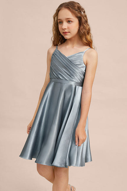 Robe Demoiselle D'Honneur Élégante Azur - gallery 4