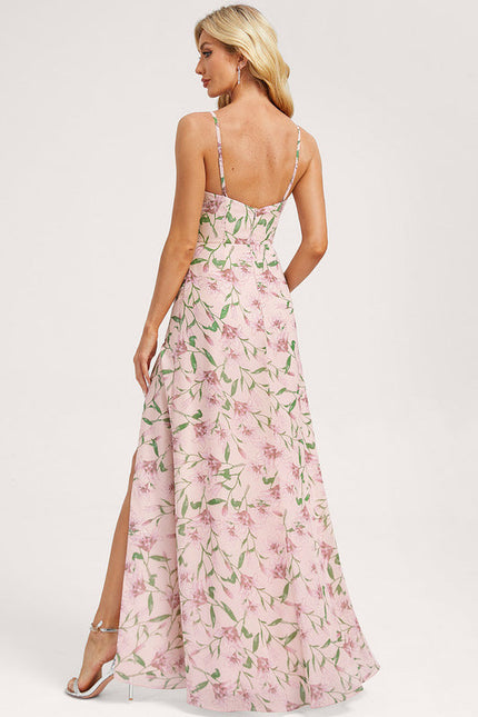 Robe Longue Fluide Demoiselle D'Honneur - gallery 4