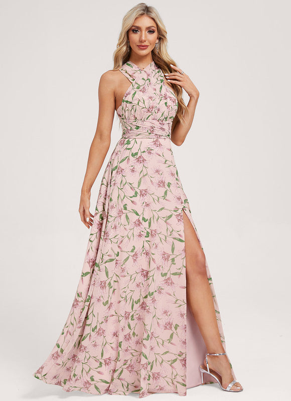 Robe Demoiselle D'Honneur Asymétrique - gallery 9