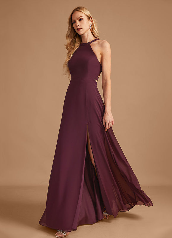 Robe Demoiselle D'Honneur Verte Lueur Flottante - gallery 3