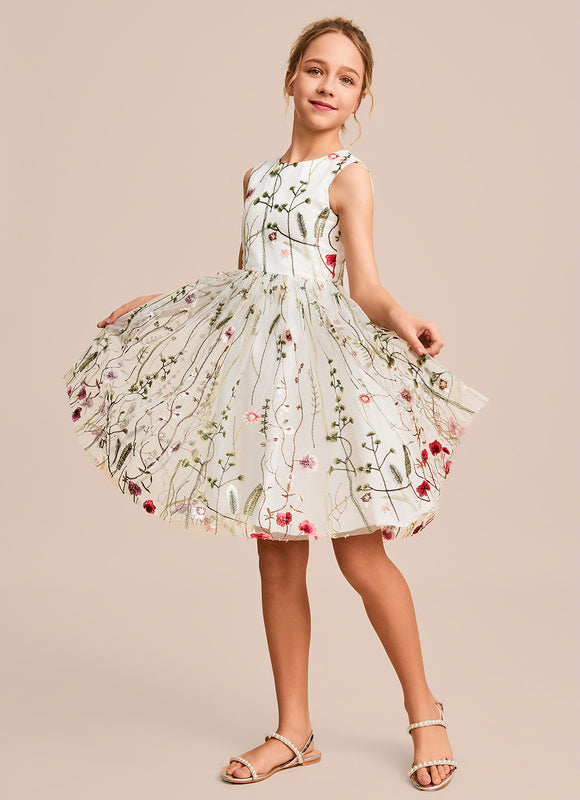 Robe Demoiselle D'Honneur Florale Enchantée