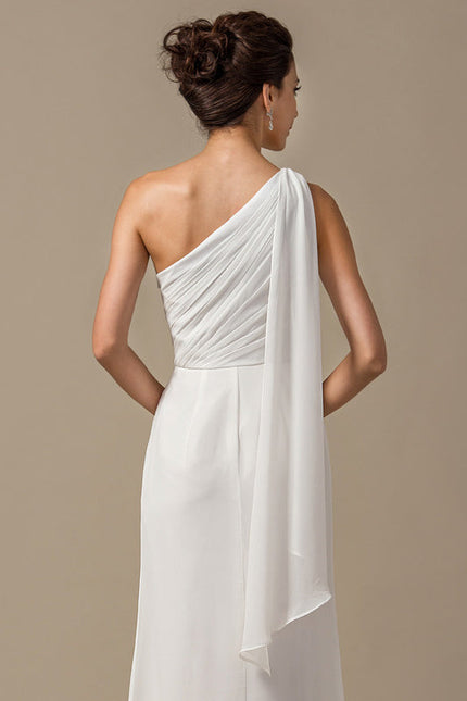 Robe Demoiselle D'Honneur Élégance Asymétrique - gallery 4