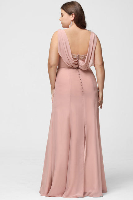 Robe Demoiselle D'Honneur Sirène Chic - gallery 7