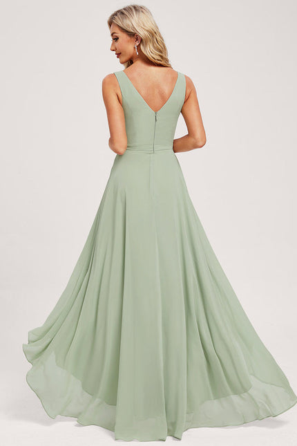 Robe Demoiselle D'Honneur Mousseline Aérienne - gallery 4