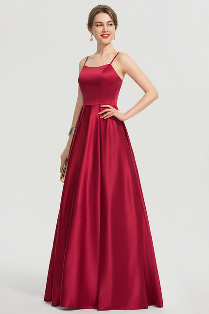 Robe Demoiselle D'Honneur Satinée Ivoire - gallery 2