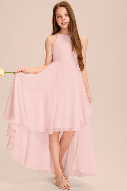 Robe Demoiselle D'Honneur Nuit Marine Fluide - gallery 3