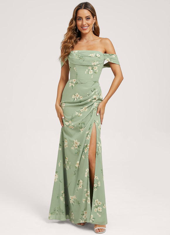 Robe Demoiselle D'Honneur Bordeaux Chic - gallery 2