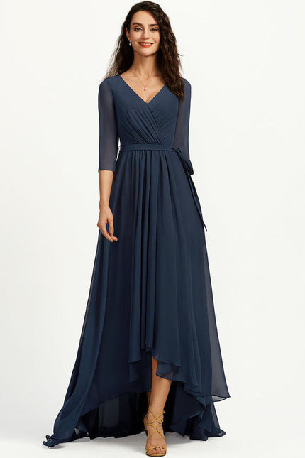 Robe Demoiselle D'Honneur Sombre Élégance - gallery 2