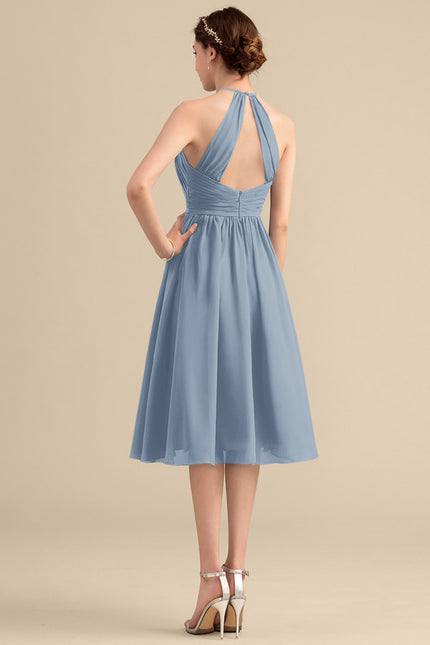 Robe Courte Demoiselle D'Honneur Femme - gallery 1